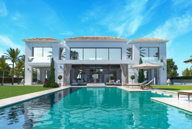 Villa 733 m2 in modernem Stil in Marbella